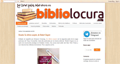 Desktop Screenshot of bibliolocura.com